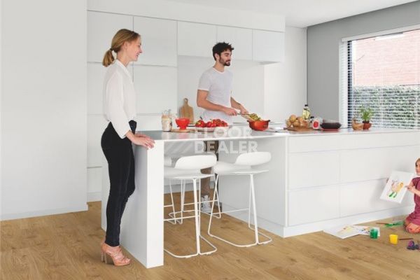 Плитка ПВХ Quick Step Livyn Balance Click Plus BACP BACP40025   Дуб коттедж натуральный фото 6 | FLOORDEALER